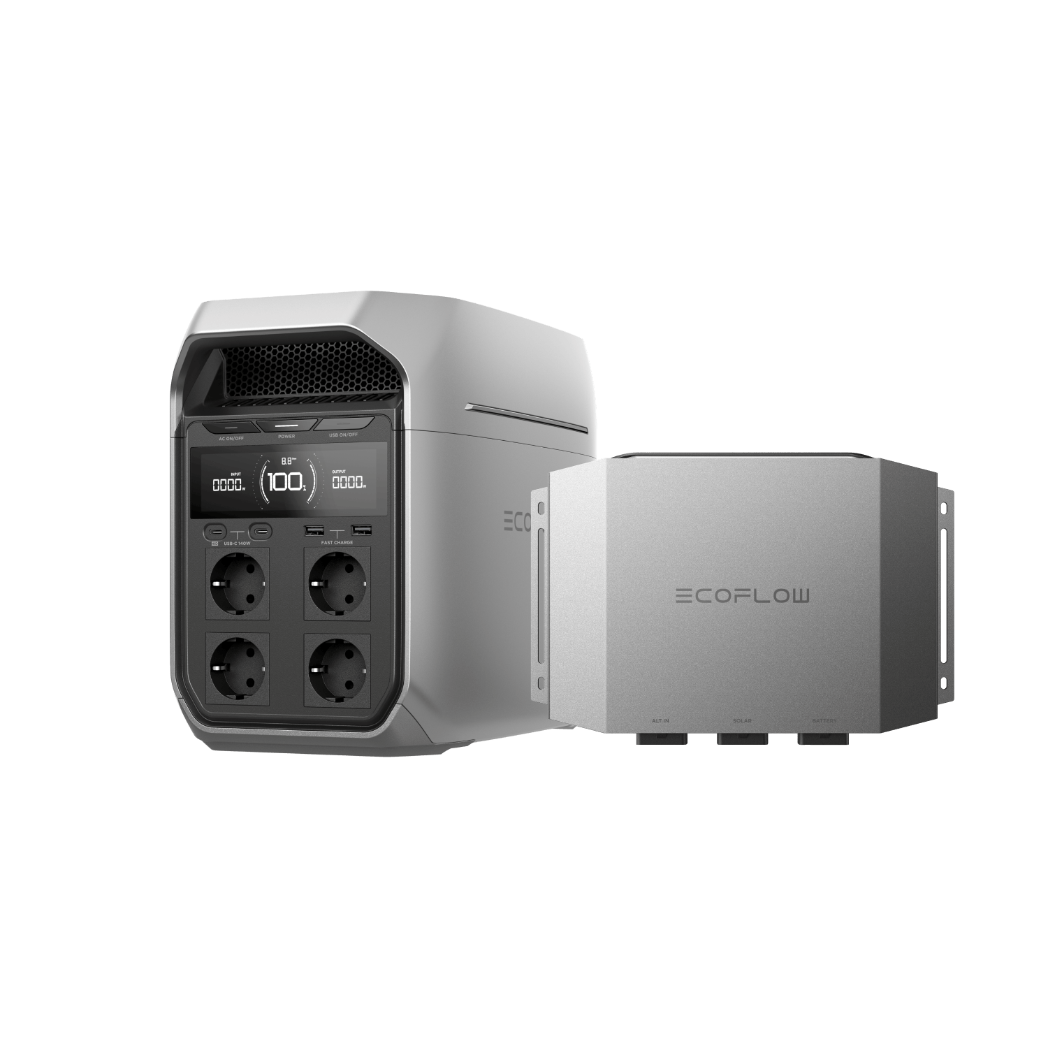 EcoFlow Delta 3 Plus with Smart Extra Battery for expanded capacity