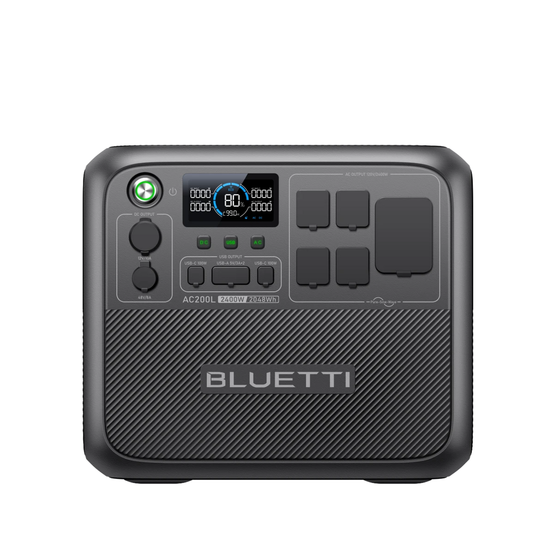 Bluetti AC200L portable power station for home backup
