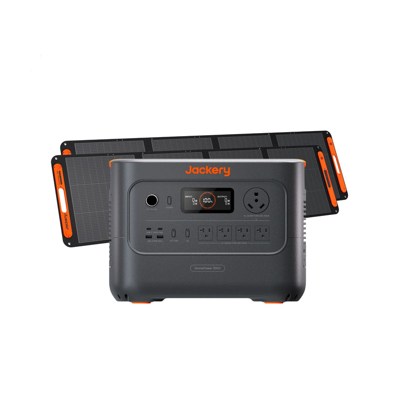 Jackery HomePower 3000 with SolarSaga solar panels