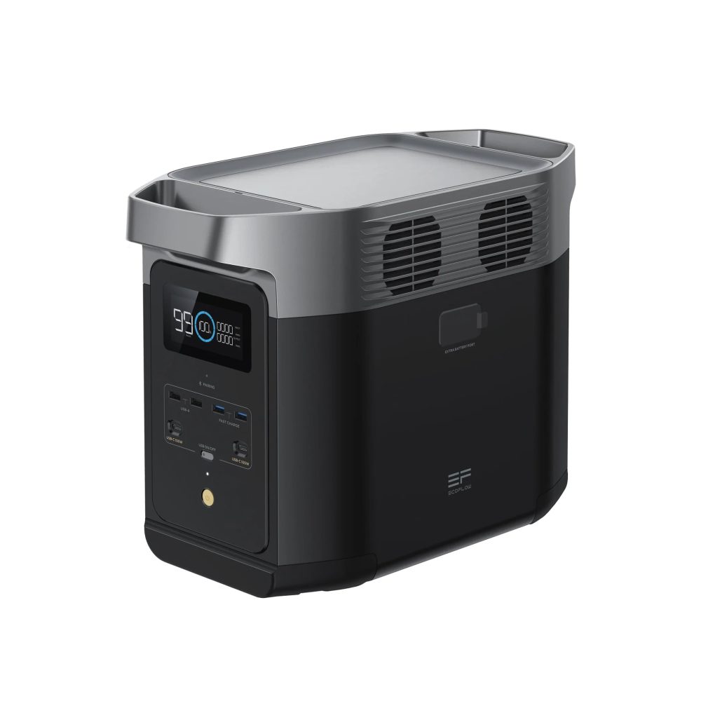 EcoFlow Delta 2 — silent indoor-safe backup power