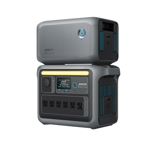 Anker Solix C1000 with expansion battery — 2112Wh total